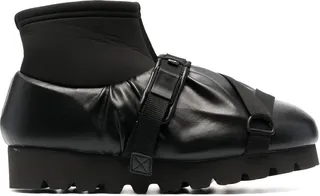 Camp buckled sneakers