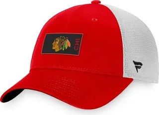 Men's Fanatics Branded Red Chicago Blackhawks Authentic Pro Rink Trucker Snapback Hat