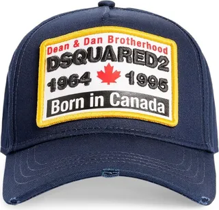 Dsquared2 Born In Canada Badge Baseball Cap