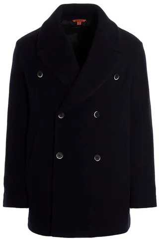 Barena Single-Breasted Long Coat
