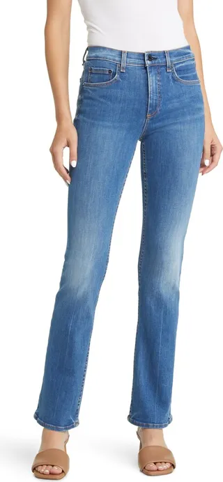 Low Rise Bootcut Jeans