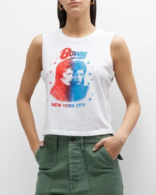 Bowie x MOTHER The Strong and Silent Type Tank Top