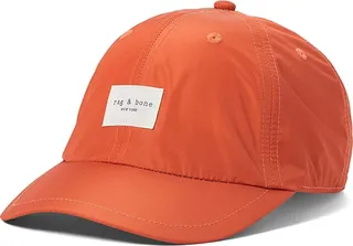 rag & bone Addison Baseball Cap (Orange) Caps