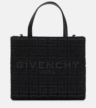 G Mini logo canvas tote bag