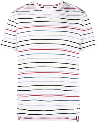 striped short-sleeve T-shirt