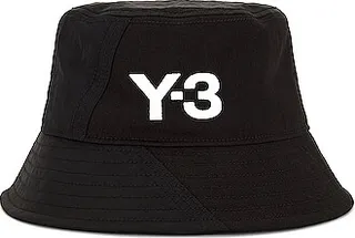 Y-3 Yohji Yamamoto Y-3 Bucket Hat in Black
