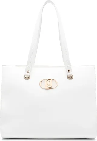 Logo-Plaque Shoulder Bag