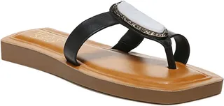 Franco Sarto Capri Leather Thong Sandal