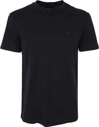 Emporio Armani Logo Detailed Crewneck T-Shirt