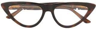 Oversize Arm Logo Glasses