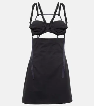 La Robe Meli cotton-blend minidress