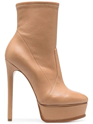 Platform Calf Boots