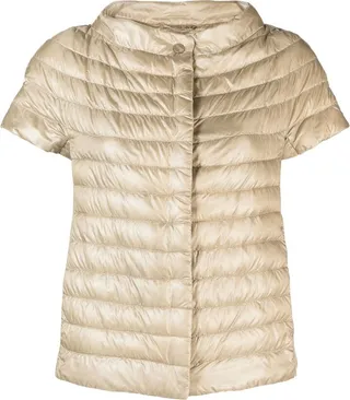 Margherita short-sleeved puffer jacket