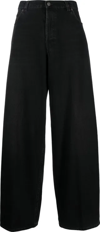 High-Waisted Wide-Leg Jeans