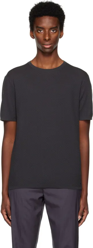 Dunhill Black Crewneck T-Shirt