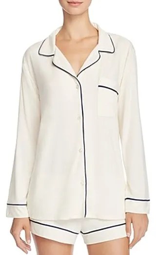 Eberjey Gisele Long Sleeve Short Pajama Set