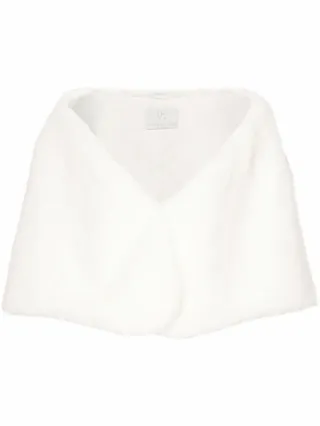 Yasmine faux fur wrap