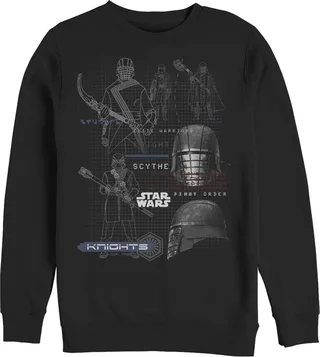 Men's Star Wars: The Rise of Skywalker Knights of Ren Warrior Sweatshirt - Black - Medium