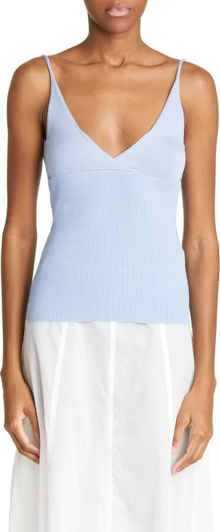 Che Rib Cupro Sweater Camisole