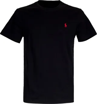 Polo Ralph Lauren Logo Embroidered Crewneck T-Shirt