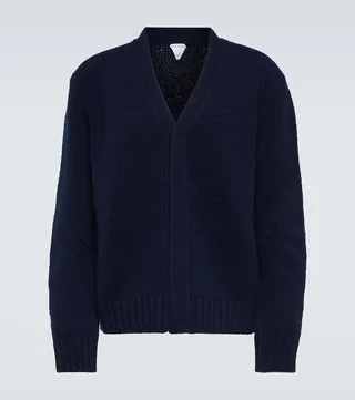 Wool and cashmere cardigan