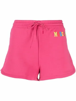 Logo-Print Track Shorts