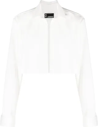 Cropped Cotton Jacket