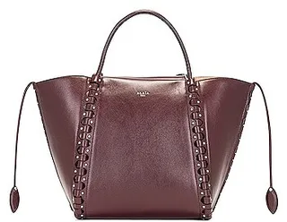 ALAÏA Le Hinge Bag in Chocolate