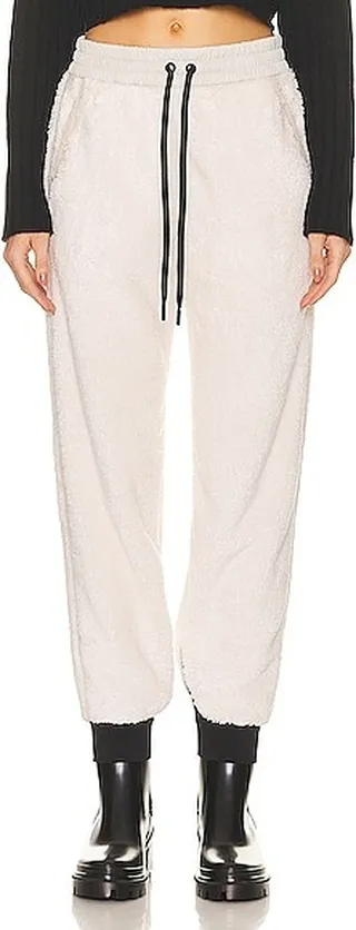 Moncler Grenoble Drawstring Sweatpant in White