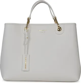 Emporio Armani Logo Detailed Tote Bag