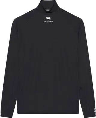 logo-print long-sleeved T-shirt