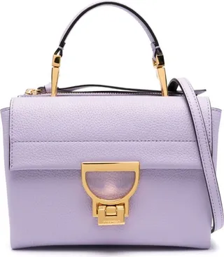 Arlettis leather shoulder bag