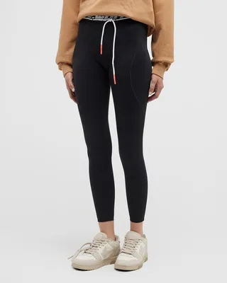Logo Band Ankle Leggings
