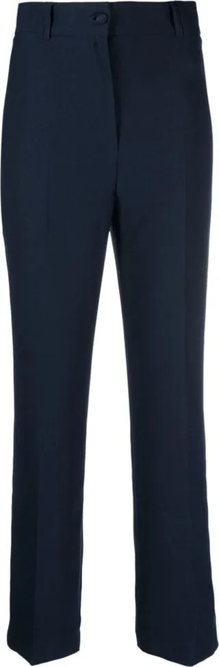 Straight-Leg Trousers