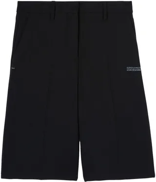 High-Waisted Tailored Shorts
