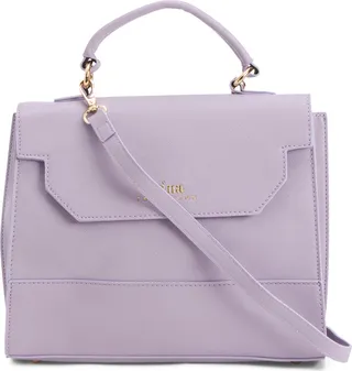 Top Handle Satchel With Detachable Shoulder Strap