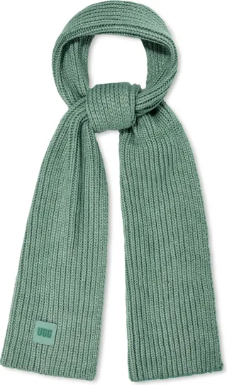Chunky Rib Knit Scarf