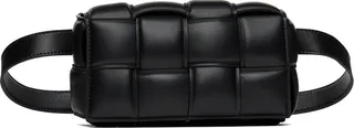 Bottega Veneta Black Small Cassette Belt Bag