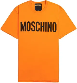 Moschino Logo Printed Short-Sleeved T-Shirt