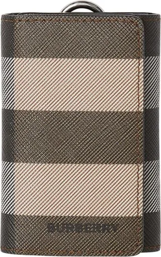 Burberry Check E-Canvas Key Case