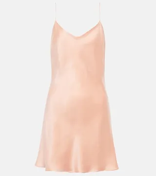 Lyon silk minidress