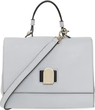 Furla Emma Logo Engraved Tote Bag