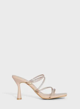Strappy Jewelled Sandals