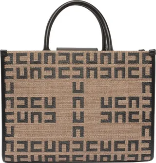 Raffia Small Shopping Bag Elisabetta Franchi
