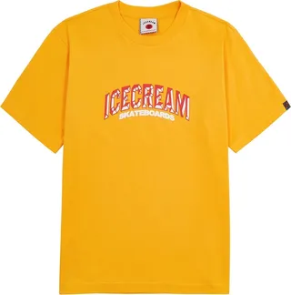 Ice Cream Brick Logo-print Cotton T-shirt