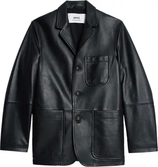 AMI PARIS- Leather Jacket