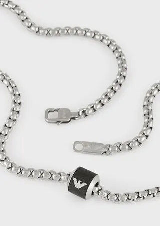 Black Marble Chain Necklace