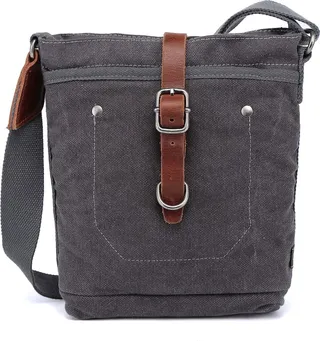 Tsd Brand Forest Canvas Crossbody Bag