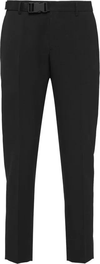 Tailored Straight-Leg Trousers