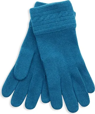 Cable Knit Cashmere Gloves